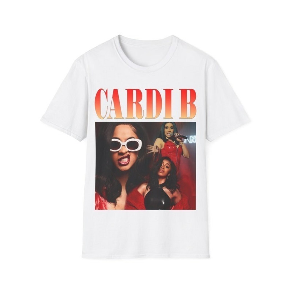 Cardi B Unisex Softstyle T-Shirt Gift Shirt For Fans